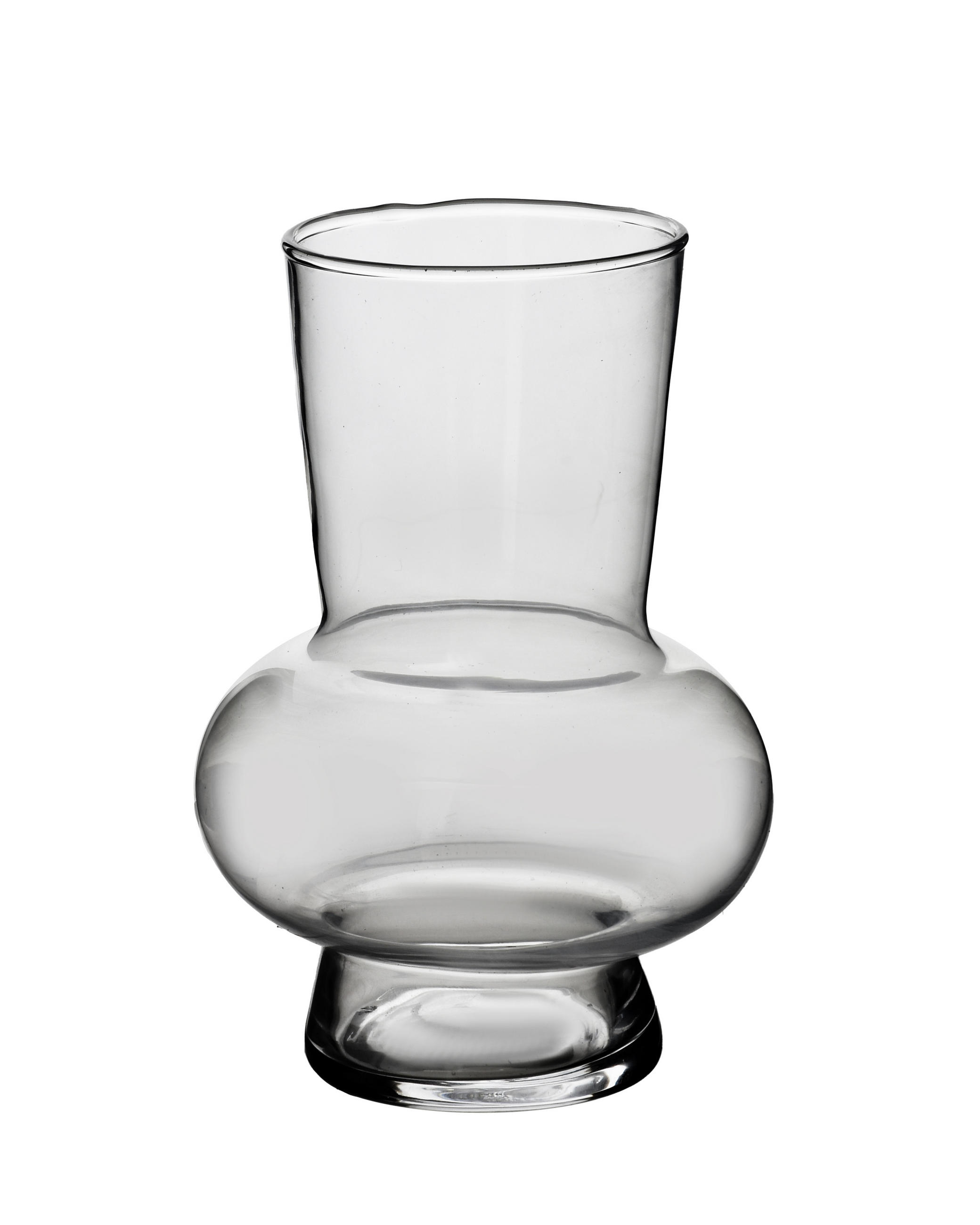 VASE Serenite Transparent Glas - Transparent, Glas (19cm) - Mondex
