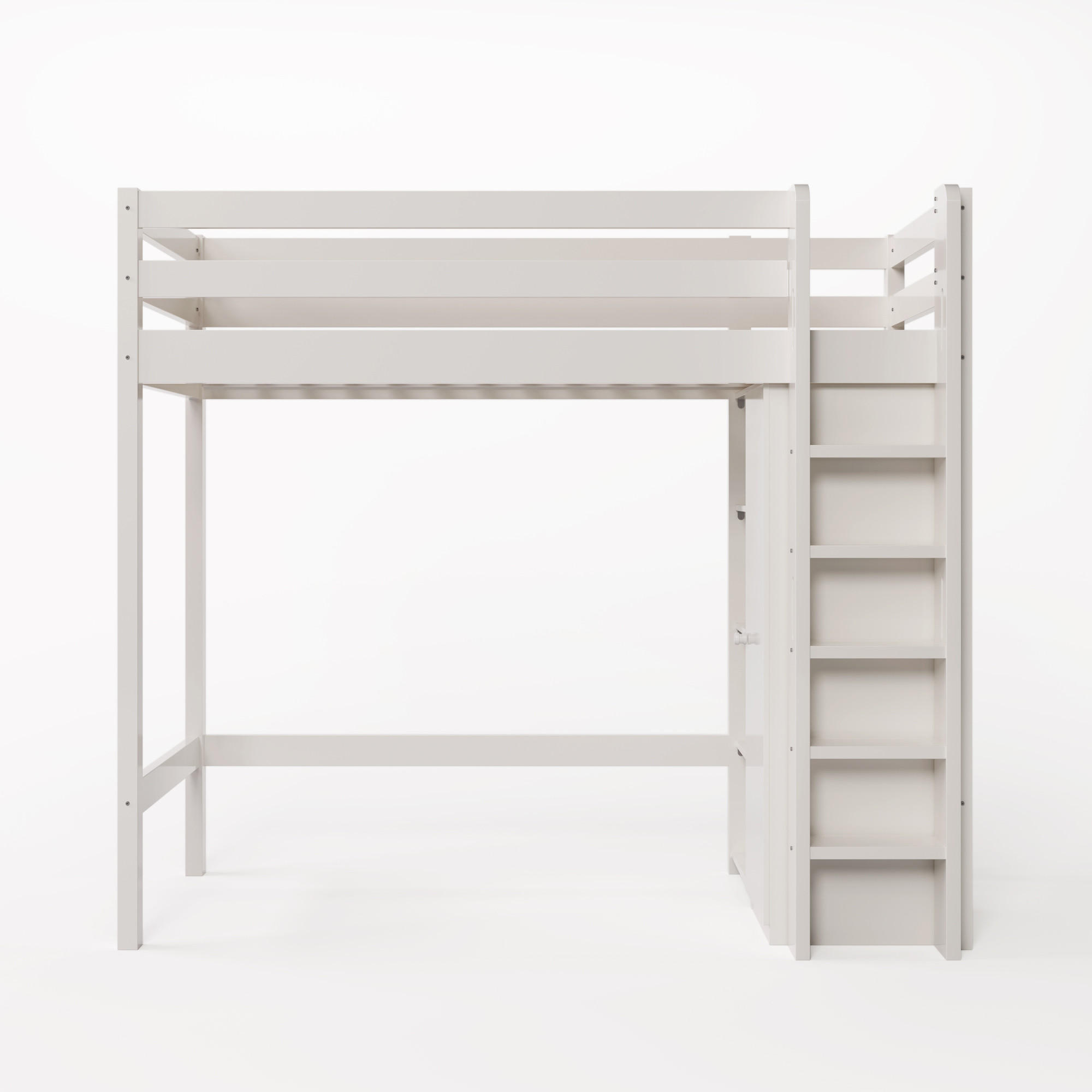 HOCHBETT 90/200 cm Weiß - Weiß, Holz - Raumix