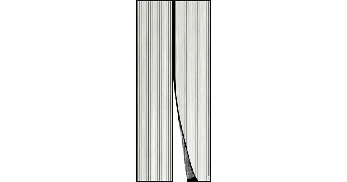 FLIEGENGITTER Tür Magnet Insektenschutz 100 x 210 cm Schwarz online ...