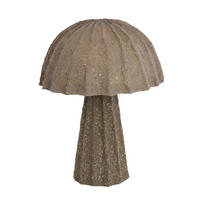 TISCHLAMPE Christio Grau Ø36/48 cm - Grau, Papier (36/36/48cm) - Light & Living