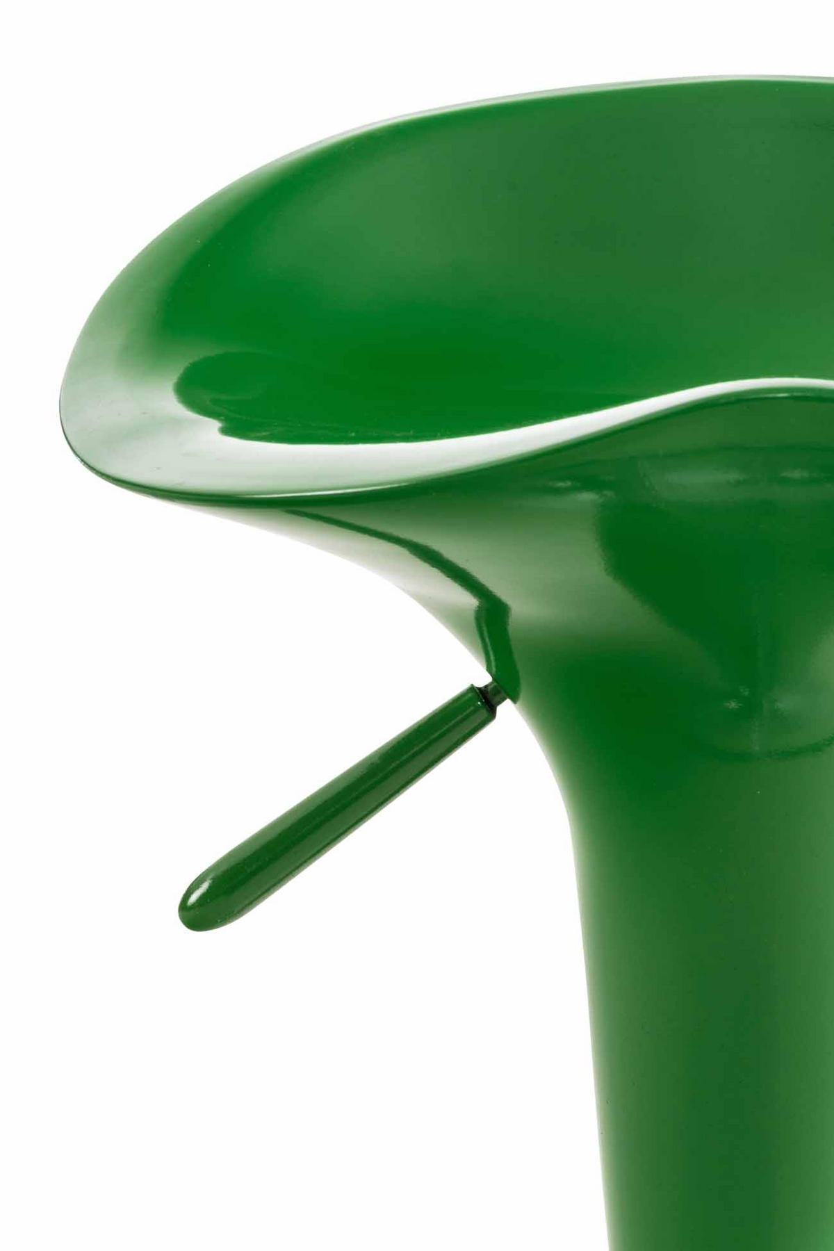 BARHOCKER Cekot Kunststoff Grün - Grün, Kunststoff/Metall (37/87/37cm) - DELUKE