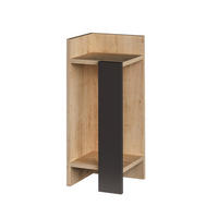 NACHTTISCH Kanya Braun - Braun, Holzwerkstoff (25/60/27cm) - Concept Usine