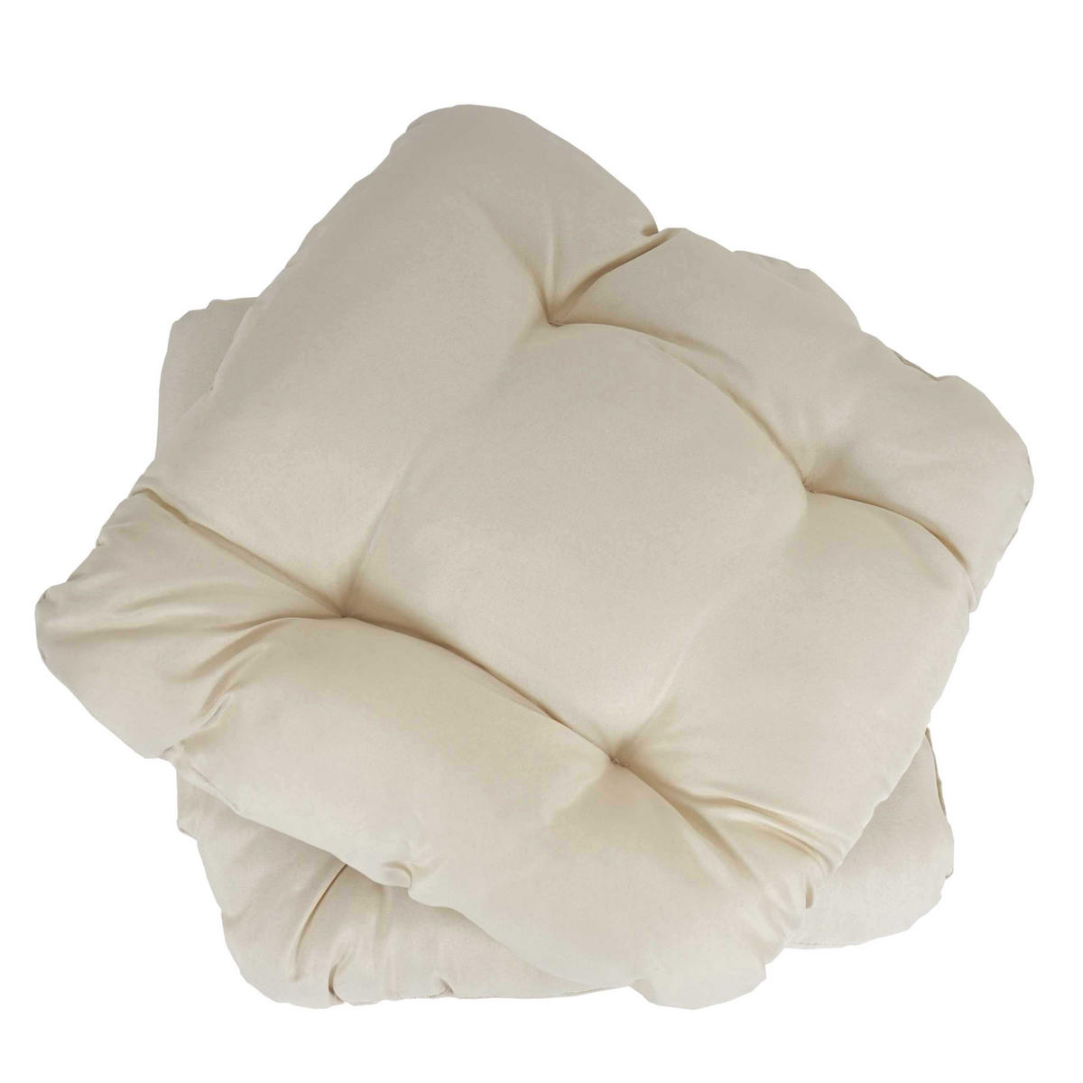 SITZKISSEN MILANO eckig Beige 6er-Set - Beige, Textil (8/38/41cm) - MCW