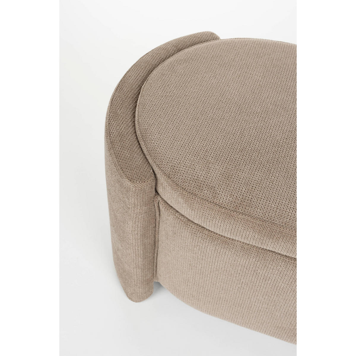 SITZBANK Miro mit Stauraum 108 cm - Grau, Textil (85/42/42cm) - Drawer