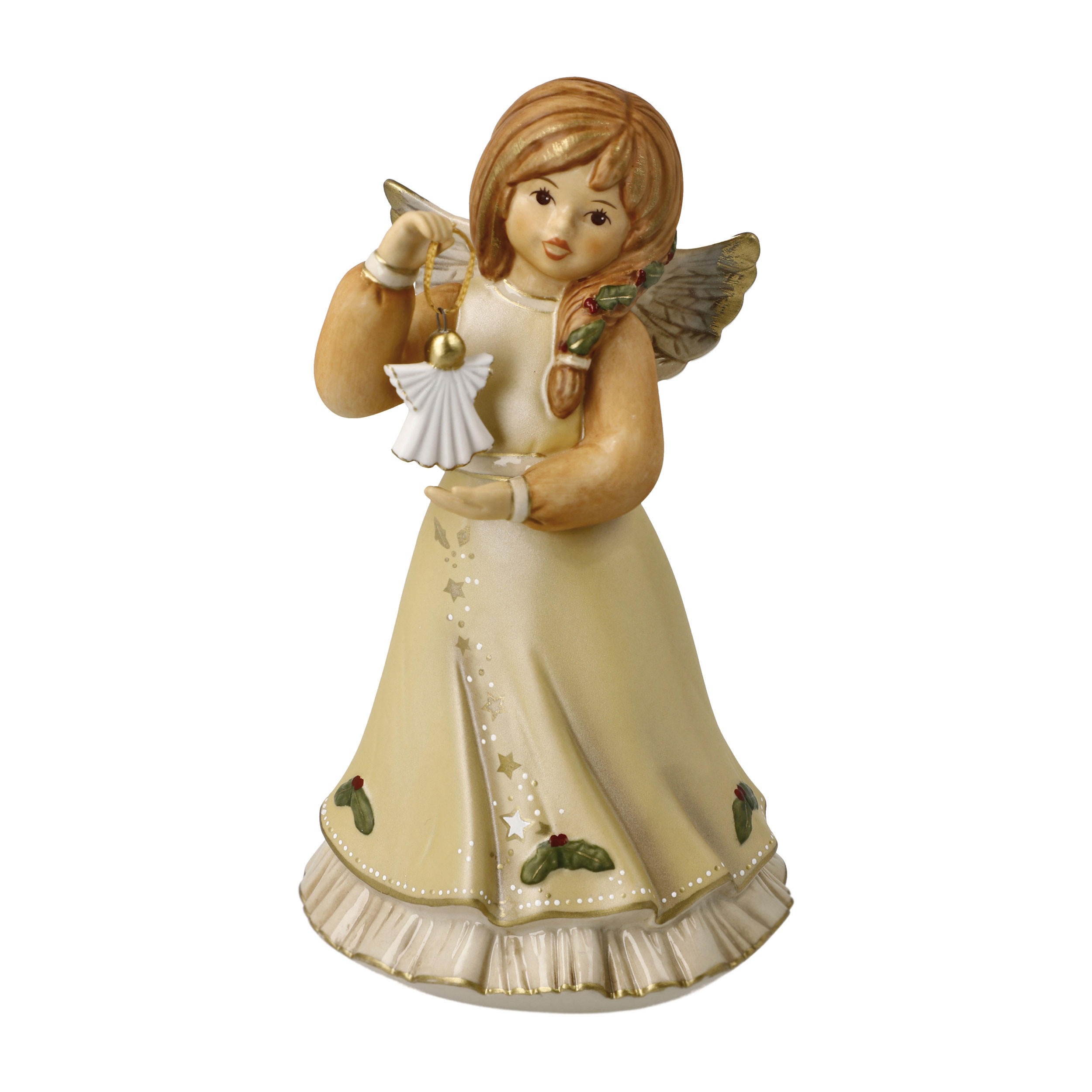 Goebel Engelfigur Beige 9x15.5x9 cm