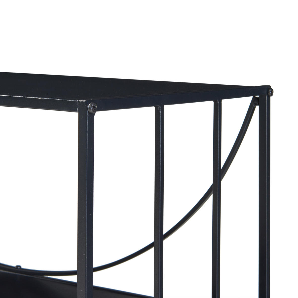 KONSOLENTISCH Baarn - Schwarz, Metall (32/70/65.5cm) - [en.casa]