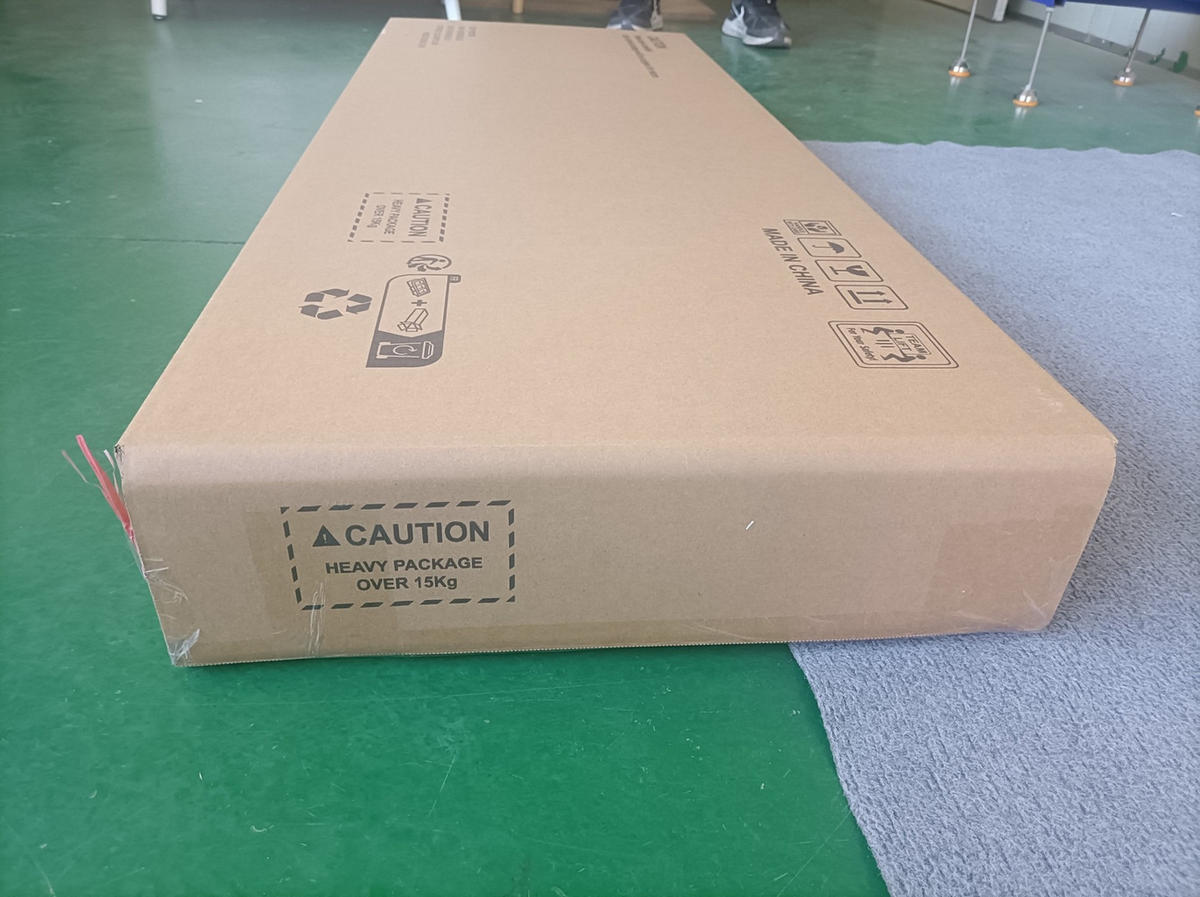 LOWBOARD 110/40/48 cm Eiche aus MDF mit Kabelmanagement - Braun, Holzwerkstoff (40/48/110cm) - OKMYHOME
