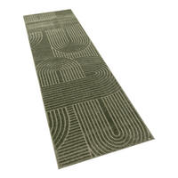 OUTDOORTEPPICH 80/250 cm Cotton 240 - Grün, Textil (80/250cm) - Paco Home