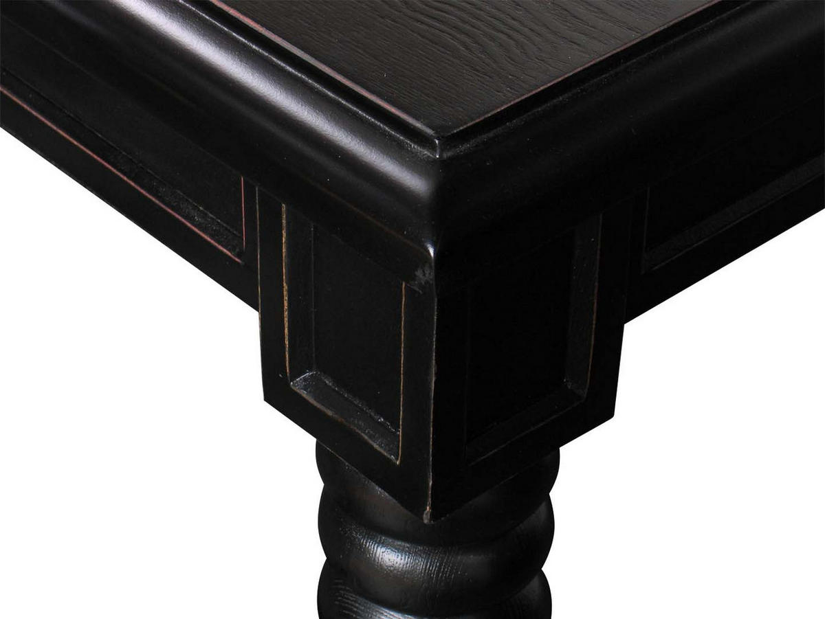 TISCHGRUPPE Schwarz - Schwarz, Holzwerkstoff (180/75/100cm) - ebuy24