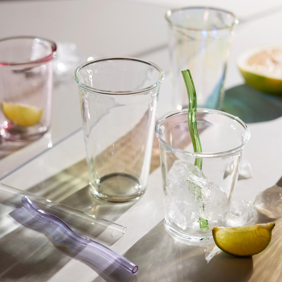 TRINKGLAS (6er-Set) Galet 280ml - Transparent, Glas (0.28L) - Butlers