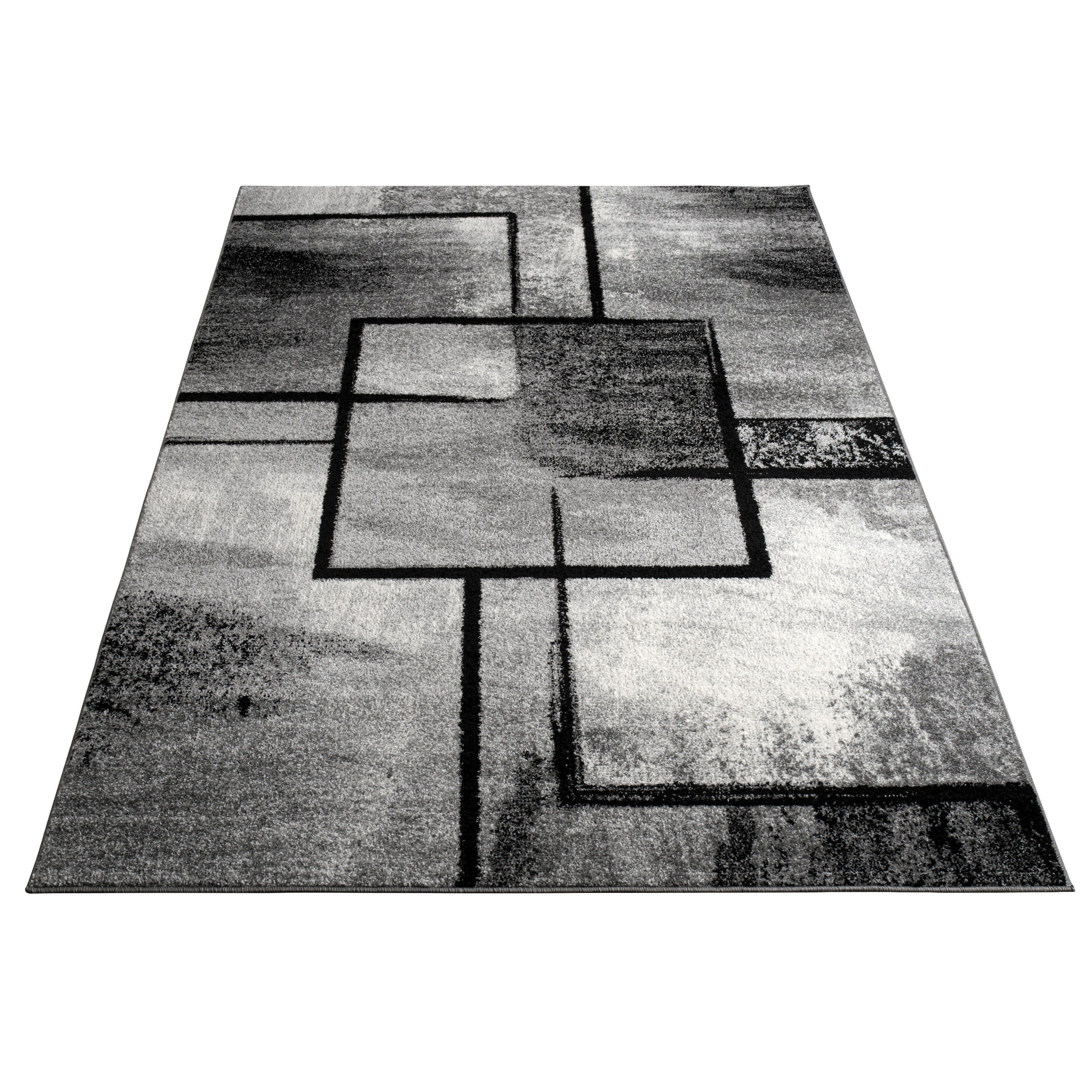 KURZFLORTEPPICH 160/230 cm Mondial 107 - Grau, Textil (160/230cm) - Paco Home