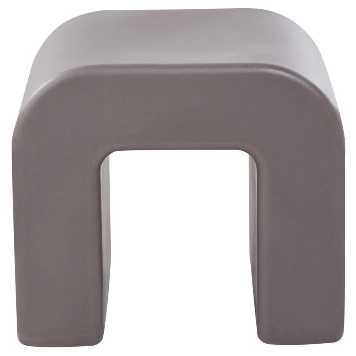 BEISTELLTISCH 2er-Set Taupe - Taupe, Kunststoff (41/45/40cm) - Beliani