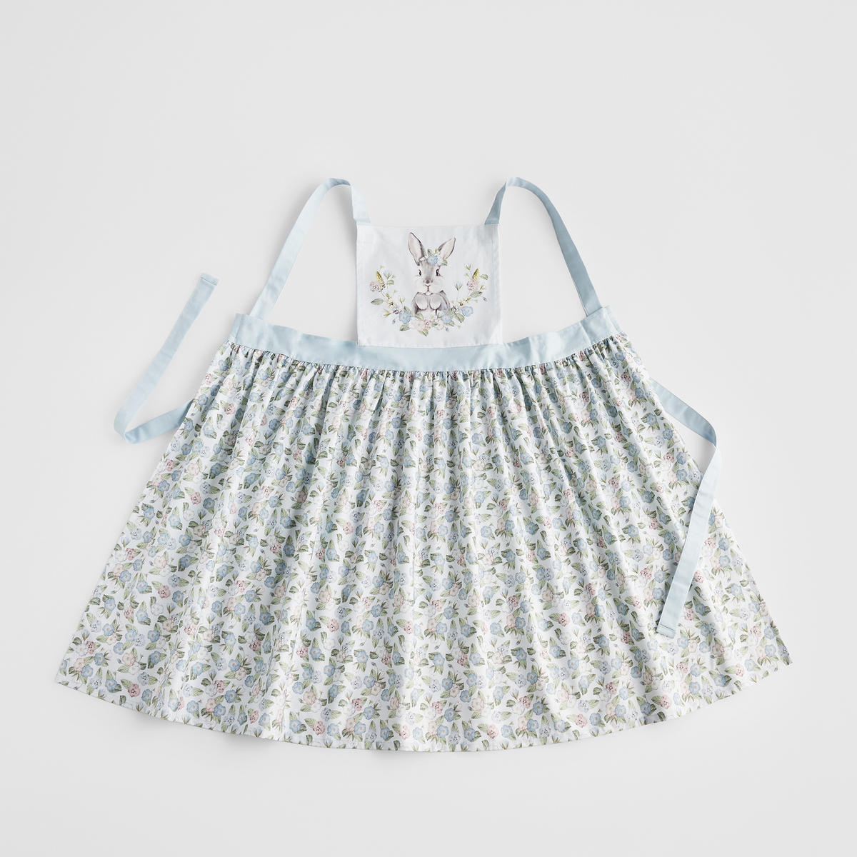 SCHÜRZE Pansilo - Hellblau, Textil (142/90cm) - home&you