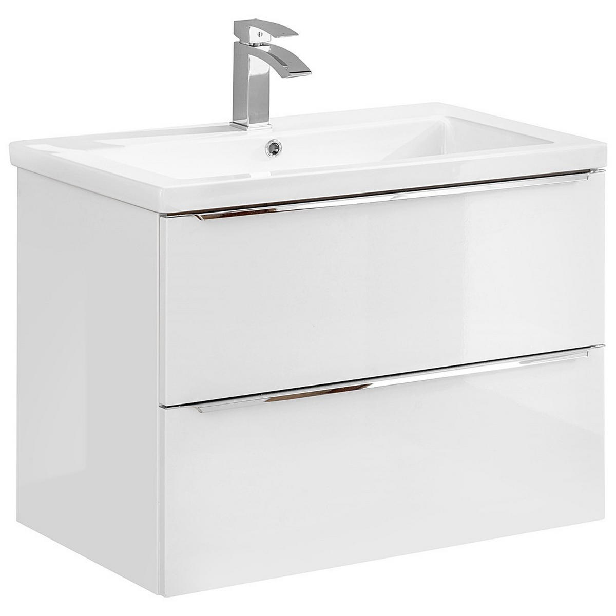 WASCHTISCH Toskana-56 - Weiß, Holzwerkstoff (81/61/46cm) - Lomado