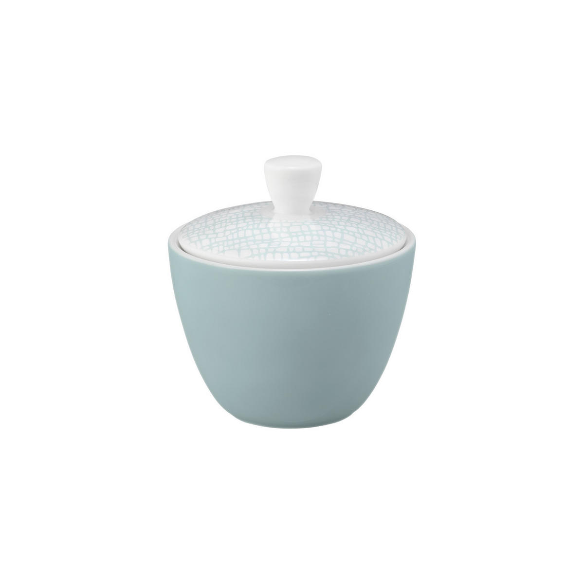 ZUCKERDOSE Life Fashion Green Chic 260 ml - Türkis, Keramik (9.8/10.2cm) - Seltmann Weiden