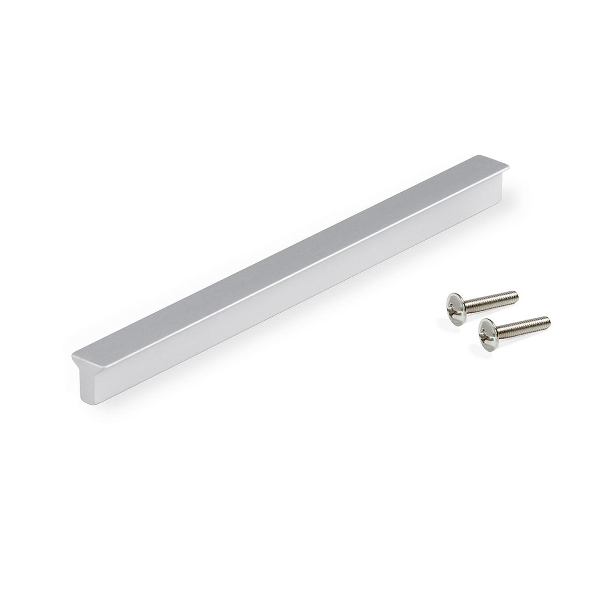 MÖBELGRIFFE Dublin, 160mm Achsenabstand, Aluminium, matt eloxiert 25er-set - Dunkelgrau, Metall (1.4/2/18cm) - EMUCA