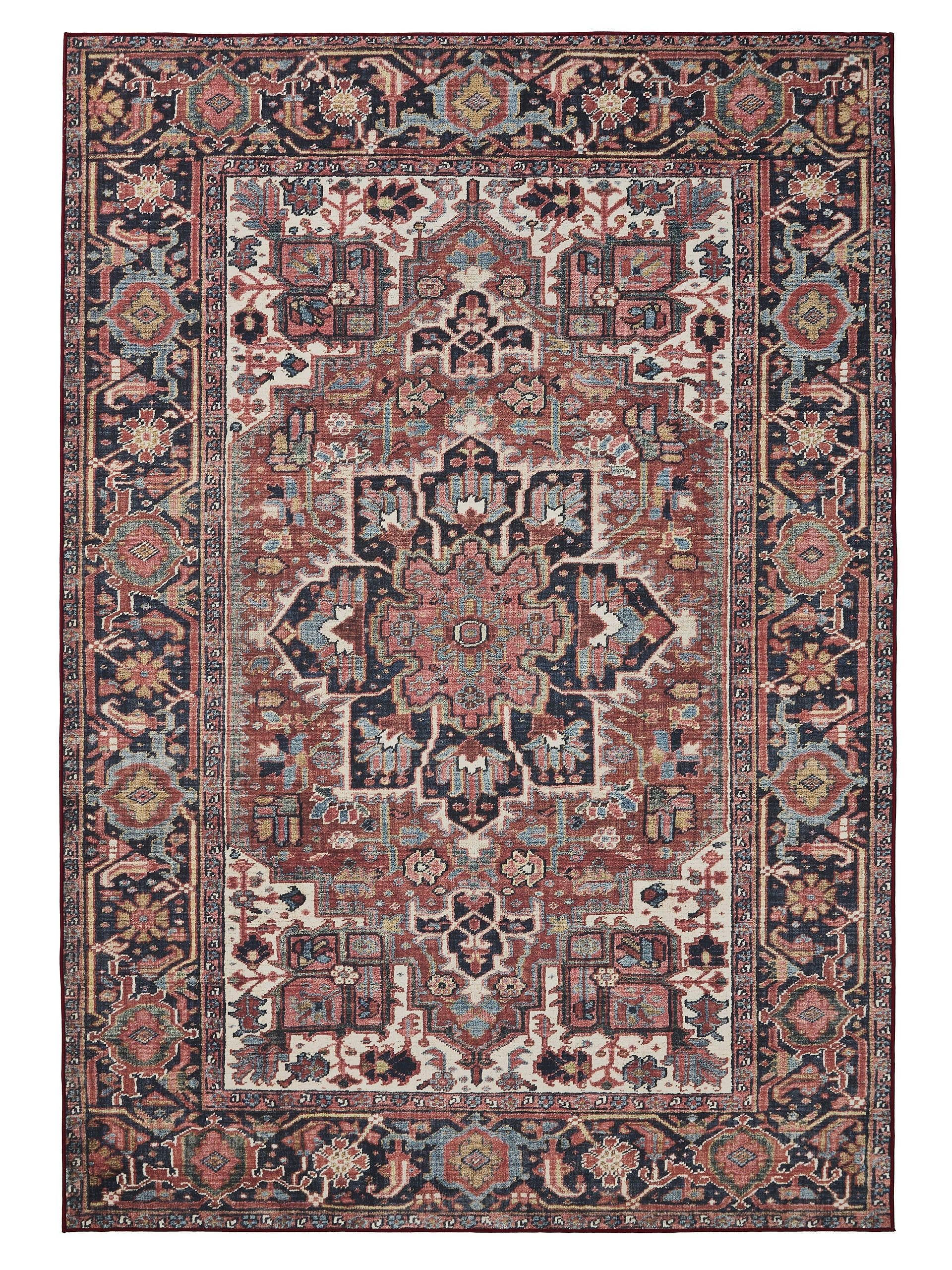 VINTAGE-TEPPICH George waschbar 160x230 cm - Multicolor, Kunststoff (160/230cm) - benuta