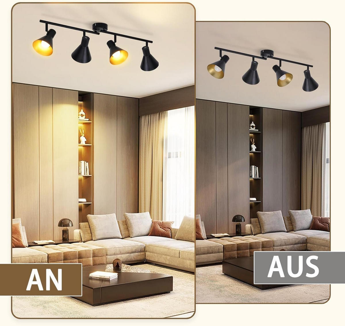 STRAHLER Welle 71/11/21 cm - Schwarz, Metall (71/11/21cm) - Nettlife