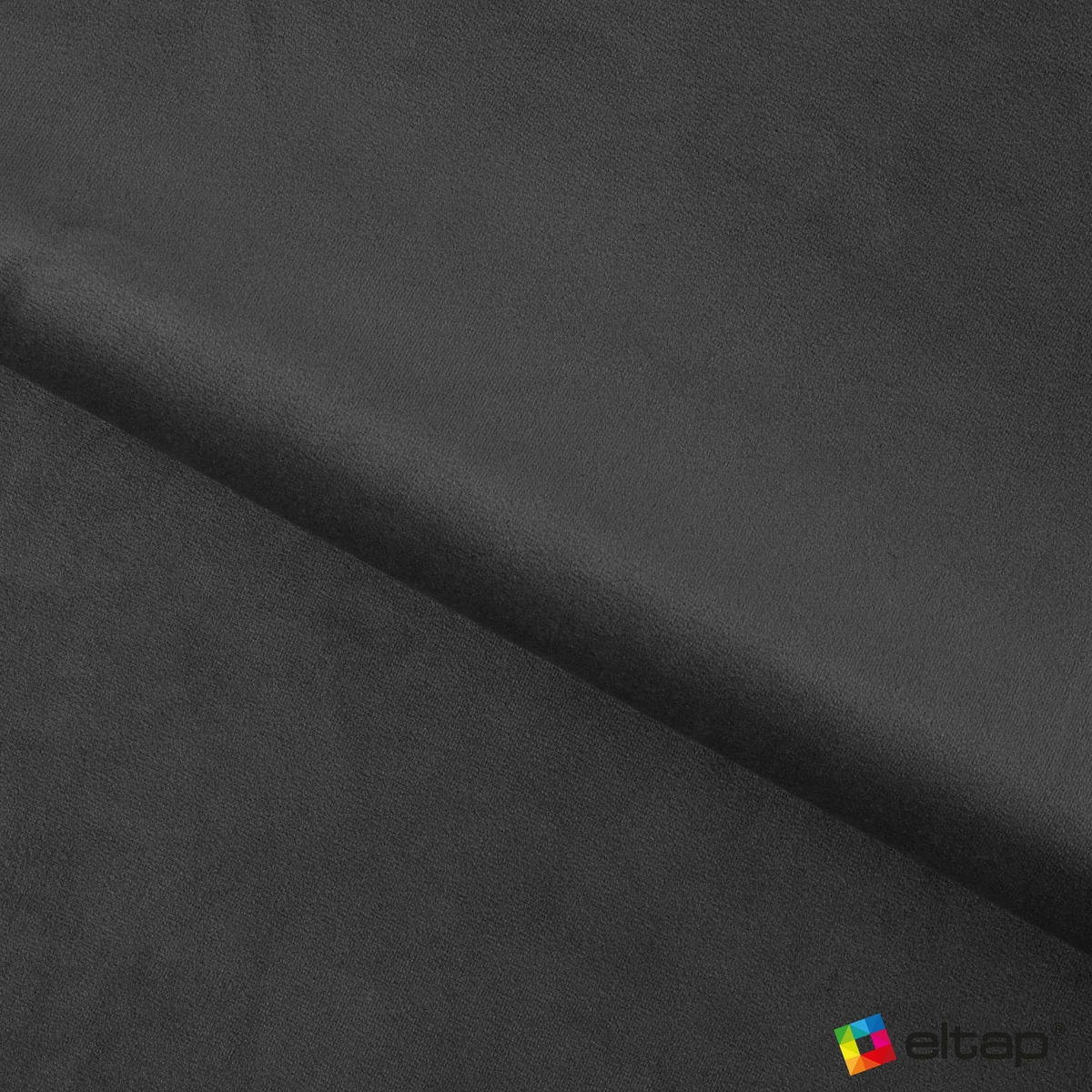 WOHNLANDSCHAFT mit Schlaffunktion und Bettkasten - Anthrazit/Schwarz, Textil/Metall (362/91/191cm) - Eltap