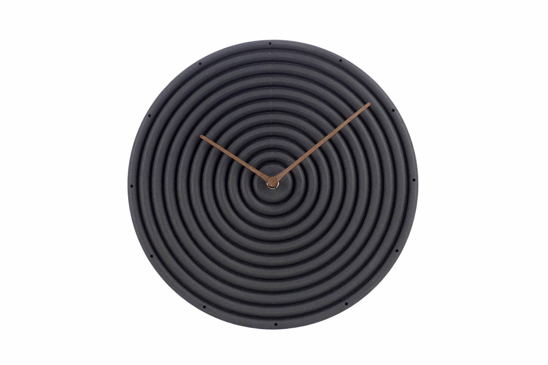 WANDUHR Design Schwarz 29/29 cm - Schwarz, Holzwerkstoff (0.5/29.2/1cm) - ONZENO