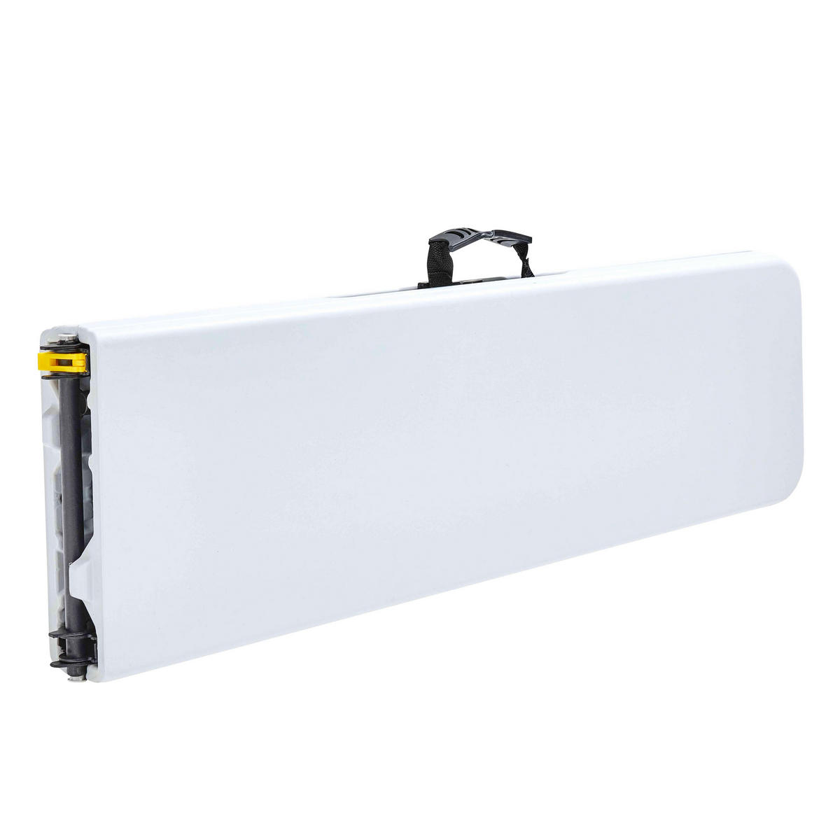 KLAPPBANK 180 cm, Weiß - Weiß, Textil (30/45/180cm) - Oviala