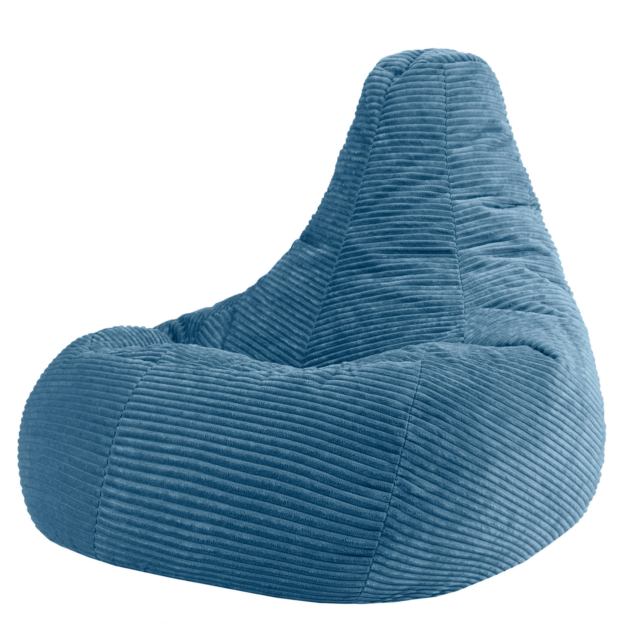 SITZSACK Dalton XXL Cord - Blau, Textil (94/85/92cm) - icon