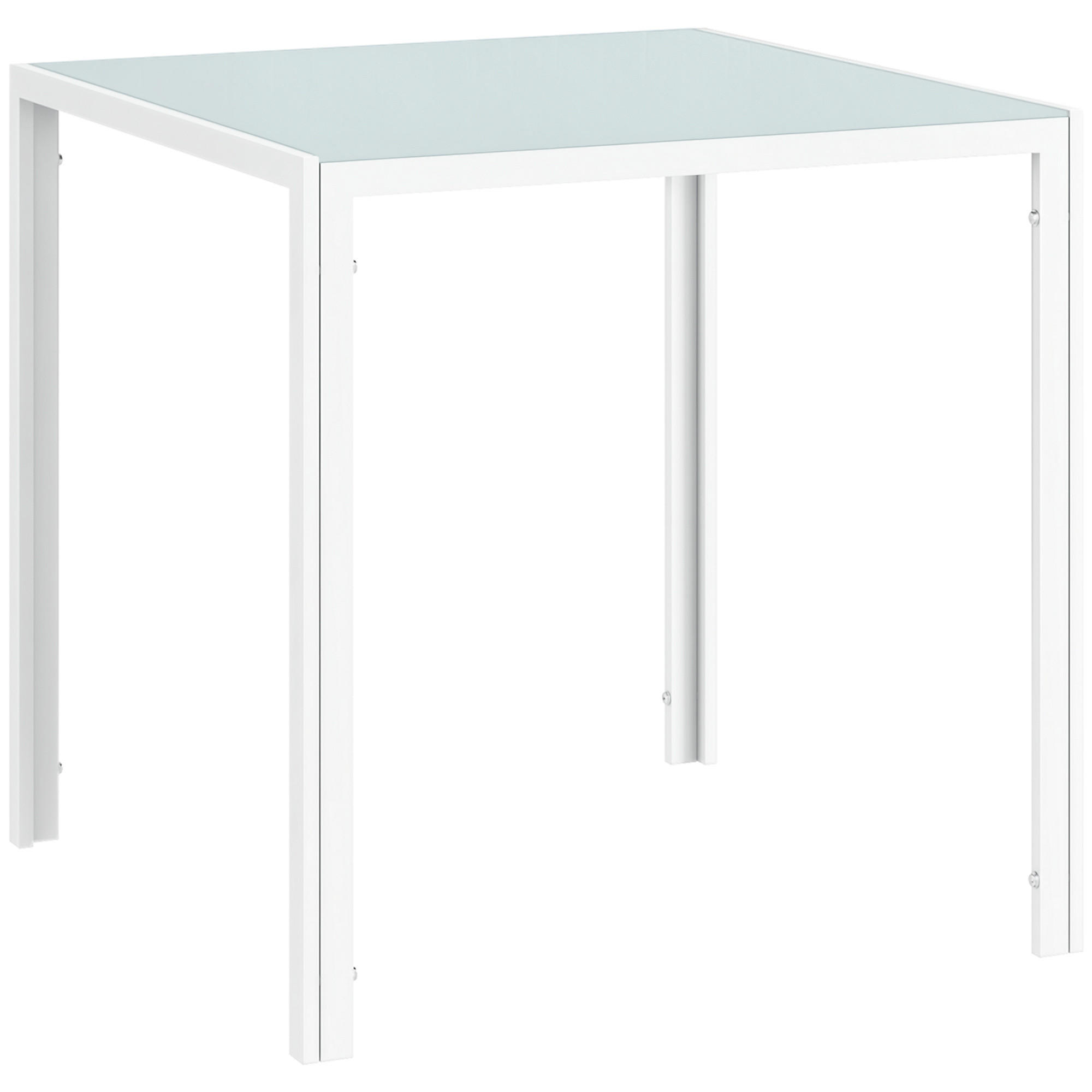 XXXLutz Esstisch Weiß 75x75x75 cm