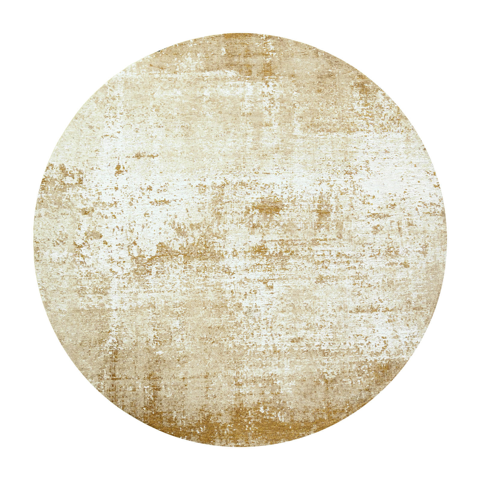 TEPPICH Mercury Virgin Land 140/140 cm - Gelb, Textil (140/140cm) - Louis De Poortere