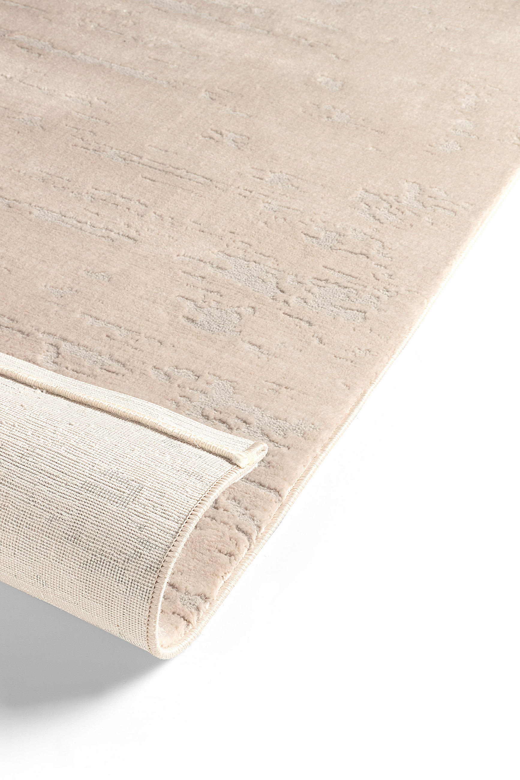 GLANZEFFEKT-TEPPICH Beige 120x170 cm - Beige, Textil (120/170cm) - Tesso Living