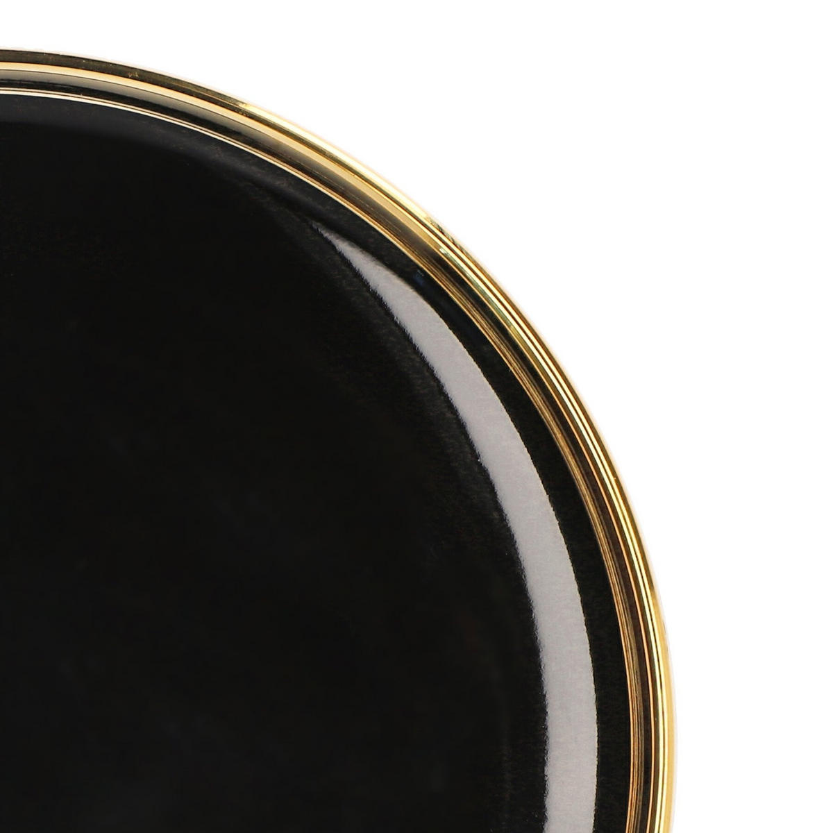 DESSERTTELLER Sinnes schwarz 15 cm 6er-Set - Schwarz, Keramik (15cm) - Homla