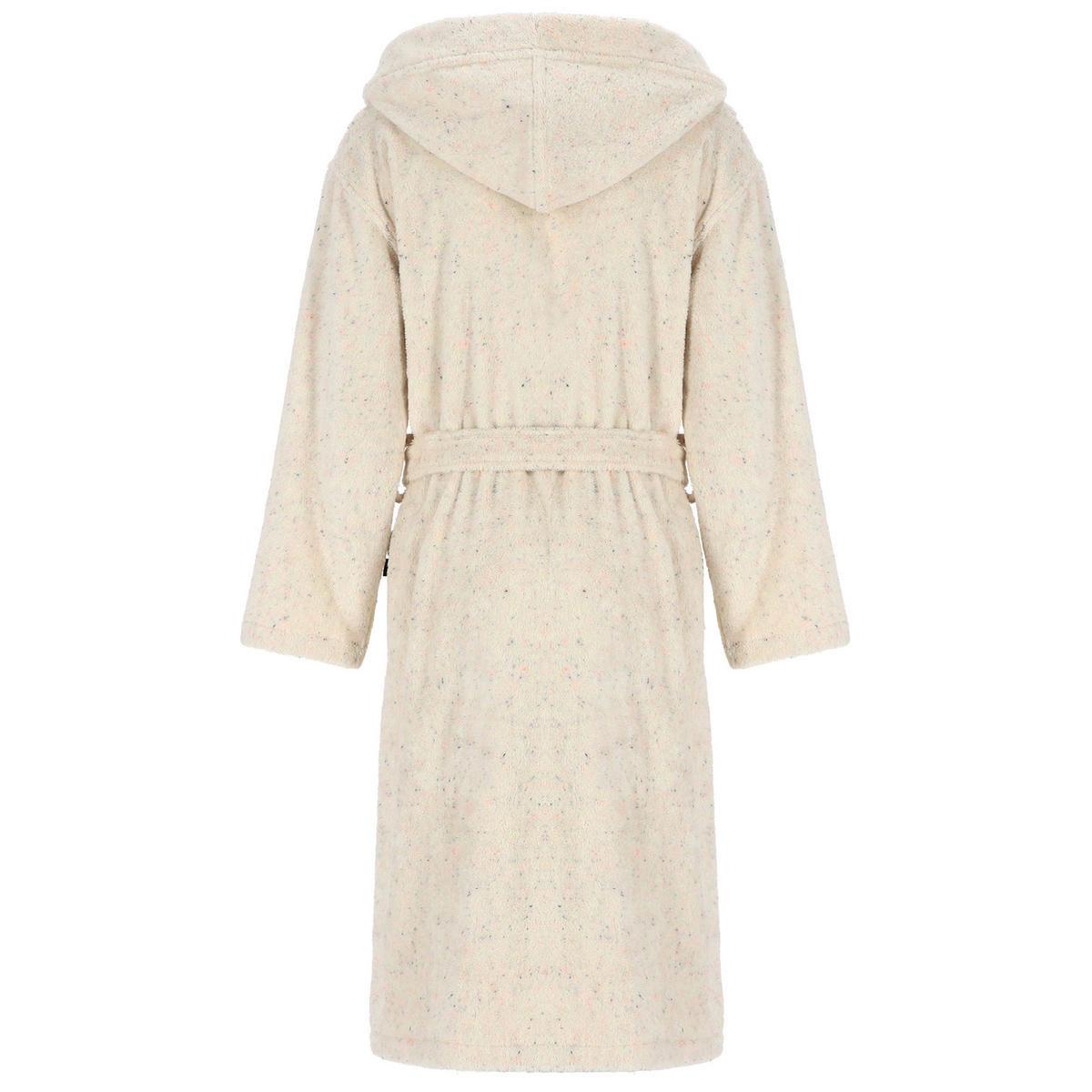 BADEMANTEL DAMEN KAPUZE NEON-HIGHLIGHTS 849 NATUR/SPARKLE - 33 - Beige, Textil (XLnull) - Cawö