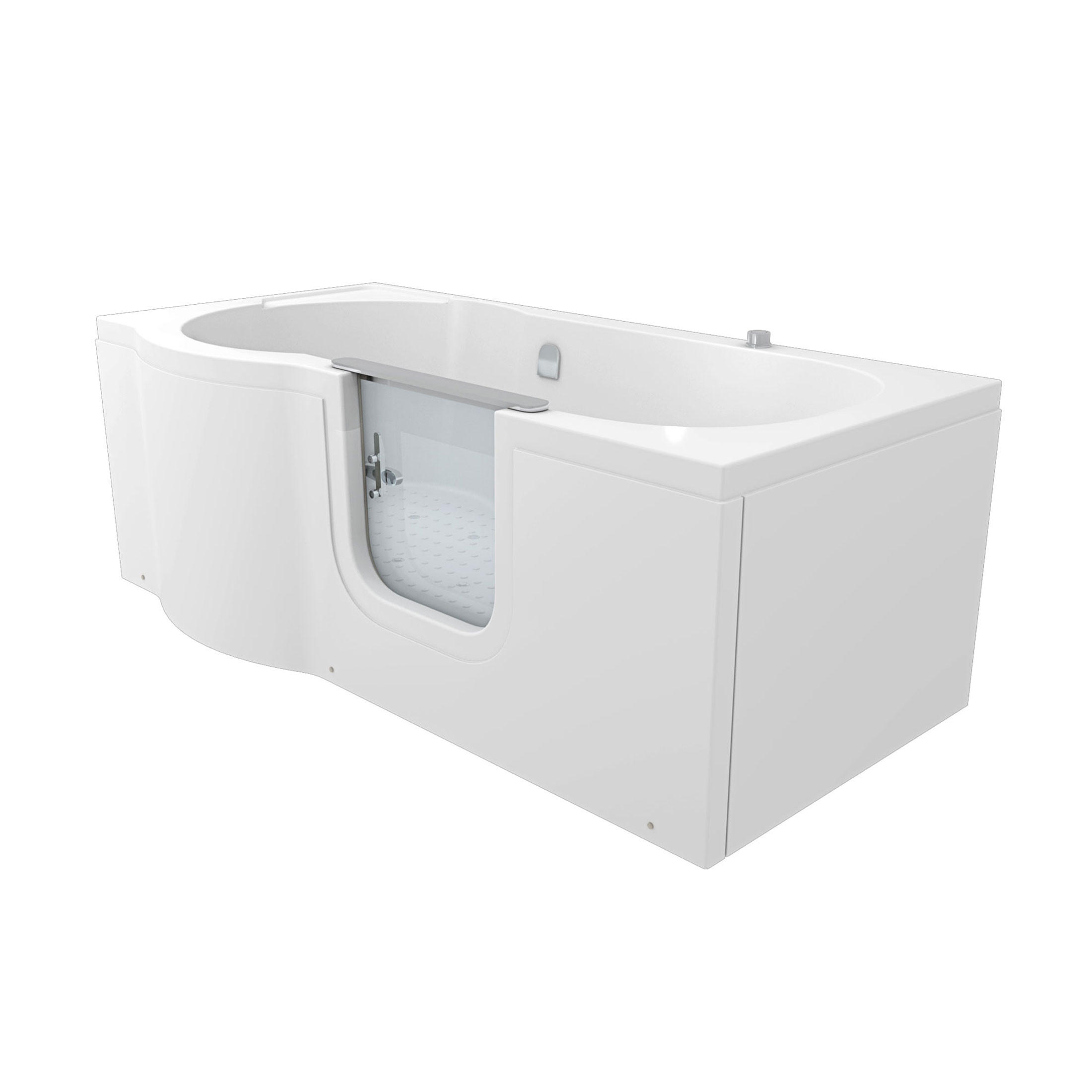 AcquaVapore by Sandra Jentho Seniorenwanne Weiß 170x60x85 cm