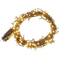 LED-LICHTERKETTE ,Lichterabstand 10 cm,grün - Grün, Kunststoff (2300cm) - tectake