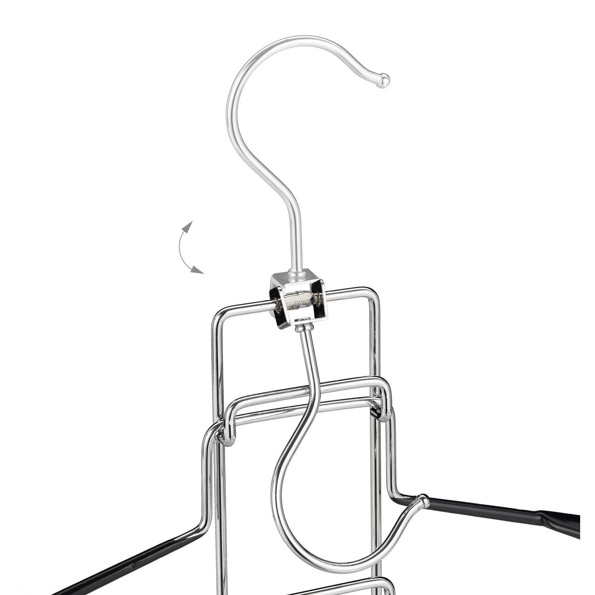 VIACVRSTVOVÉ závesy - viacfarebná, kov/plast (40.5/58/3.5cm) - Relaxdays