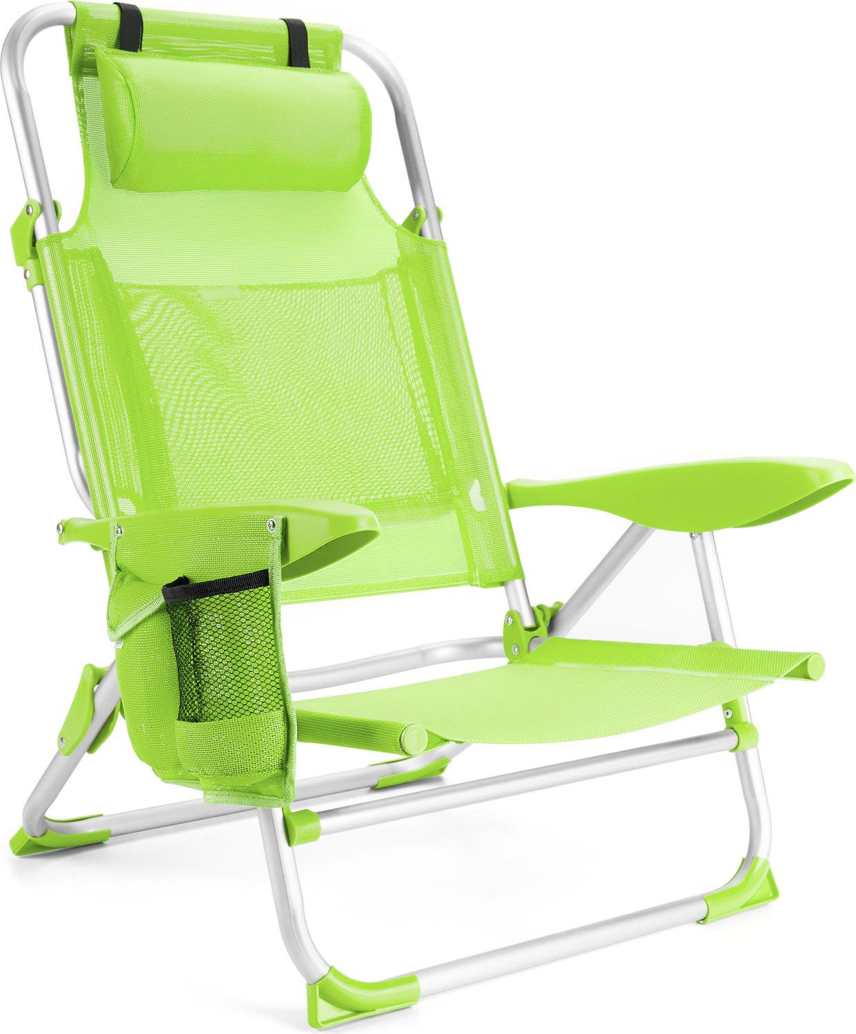 GARTEN-RELAXSESSEL bis 120 kg - Grün, Textil/Metall (58/78.5/101cm) - Outtec