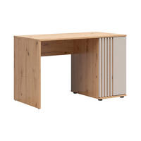 PÍSACÍ STÔL Ezra Kašmír - béžová, kompozitné drevo (120/60/76.5cm) - Petits-meubles