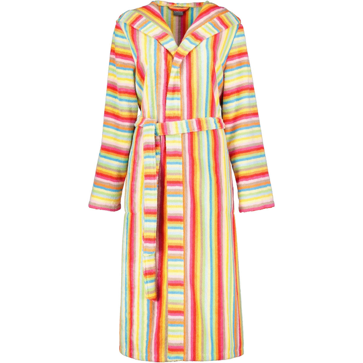 BADEMANTEL DAMEN KAPUZE LIFE STYLE 7081 MULTICOLOR - 25 - Multicolor, Textil (Lnull) - Cawoe