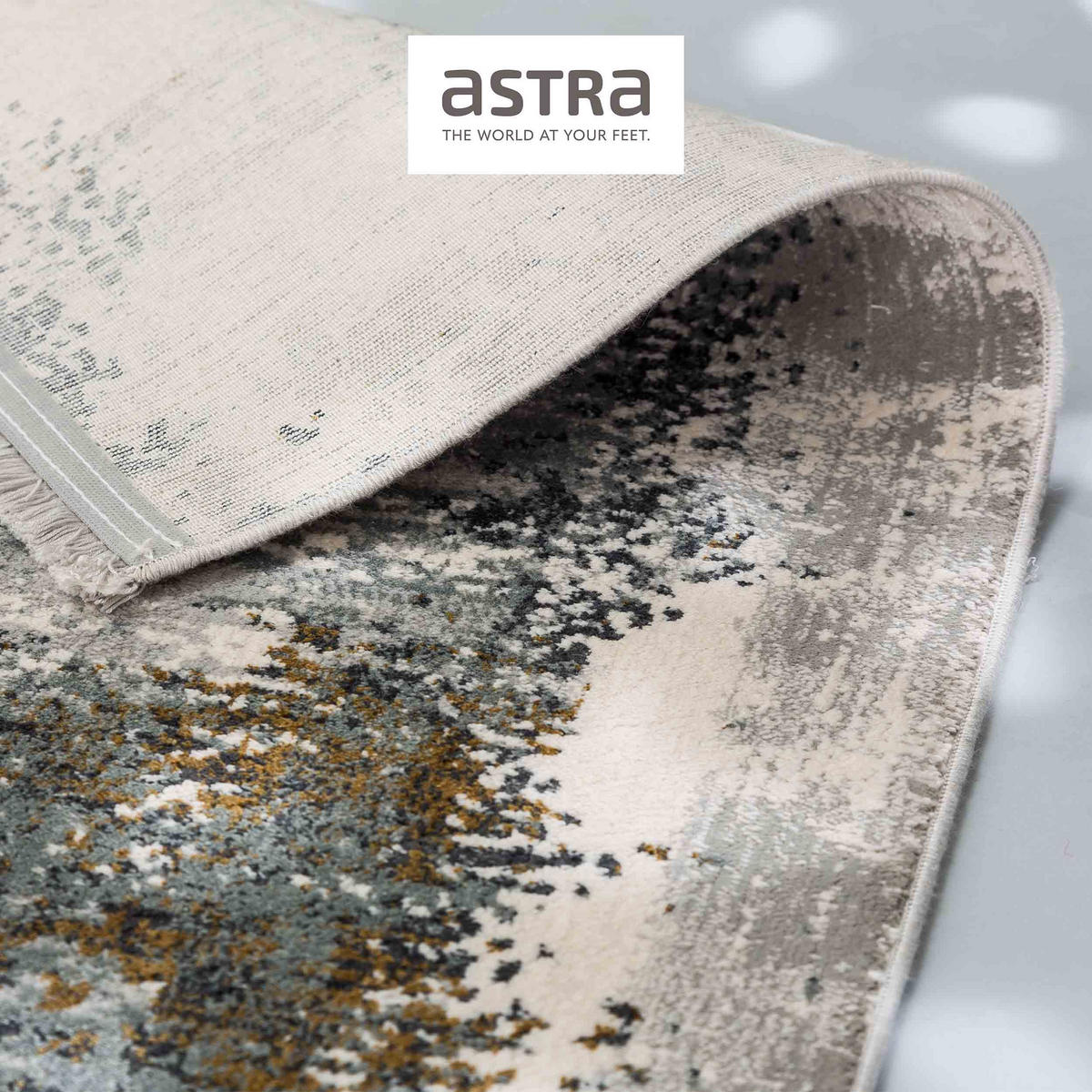 KURZFLORTEPPICH POSITANO - Creme, Textil (80/150cm) - Astra