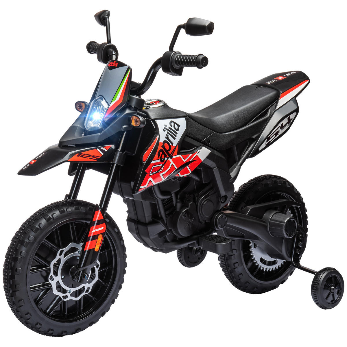 ELEKTRO-MOTORRAD DE-13115 2 Motoren Rot - Rot, Kunststoff (106.5/56/80cm) - ComfortXL