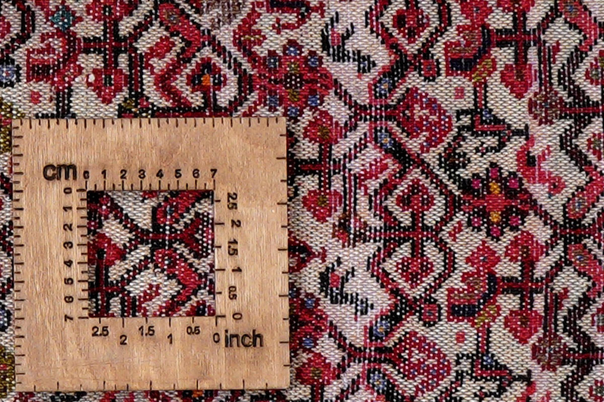 LÄUFER Orient handgeknüpft Assadabad Beige, Rot 209/79 cm Schurwolle - Beige/Rot, Textil (79/209cm) - Looma
