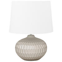 TISCHLAMPE Pirita 38/38/51 cm - Goldfarben, Keramik (38/38/51cm) - Beliani