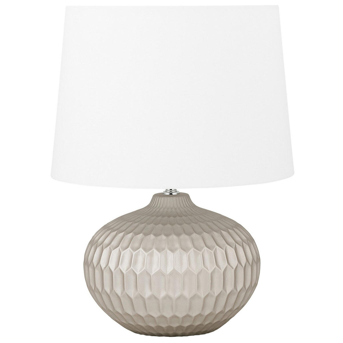 TISCHLAMPE Pirita 38/38/51 cm - Goldfarben, Keramik (38/38/51cm) - Beliani