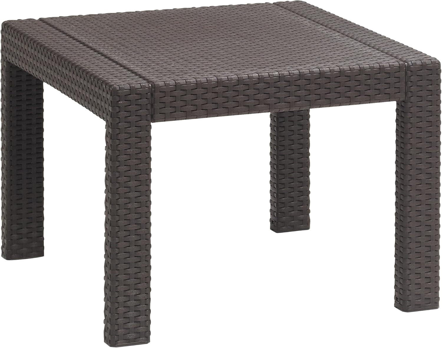 GARTENTISCH Victoria - Braun, Kunststoff (59/59/43cm) - Keter