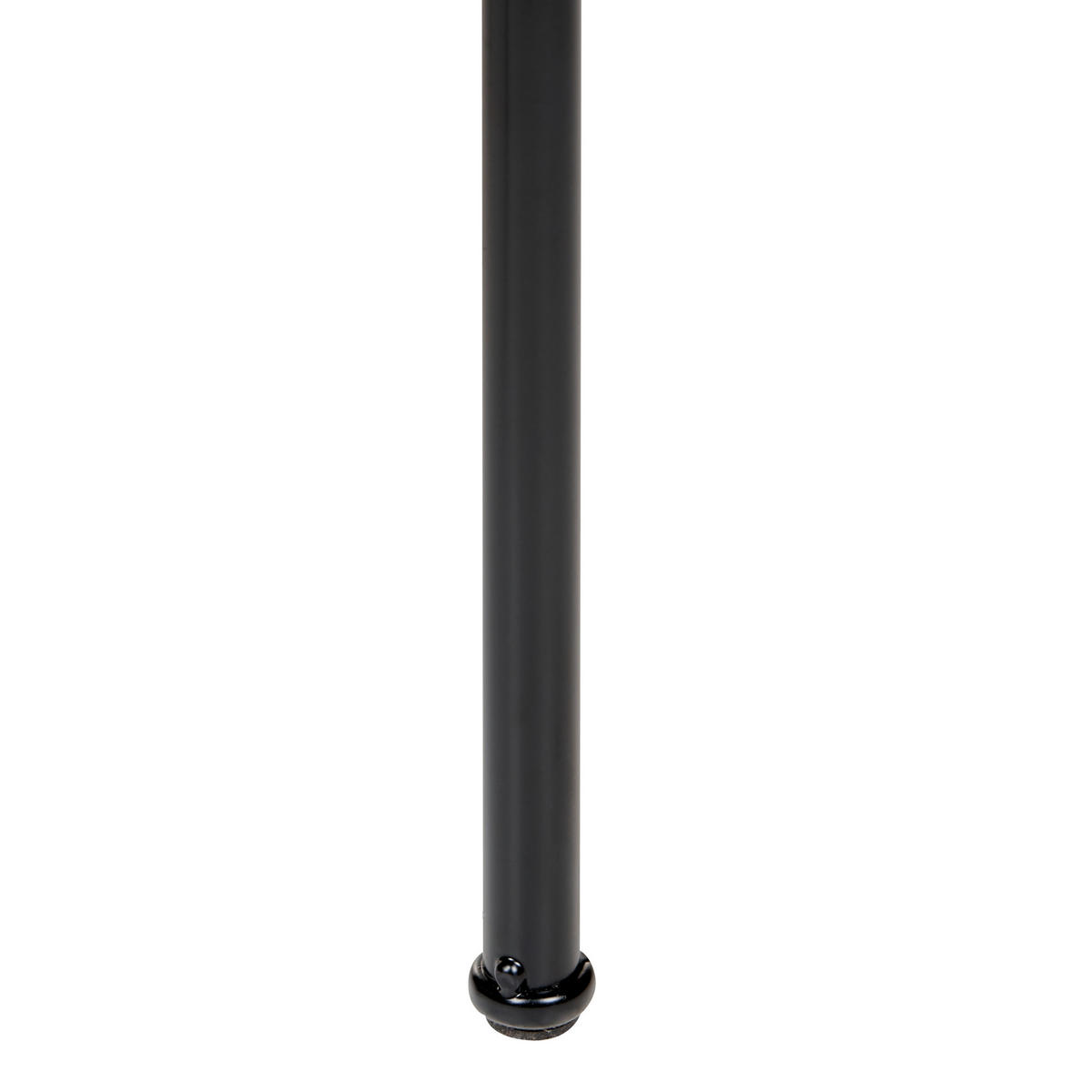 ESSZIMMERSTUHL 2er-Set Metall schwarz/hellgrau Andover - Hellbraun/Schwarz, Metall (50/75/50cm) - Beliani