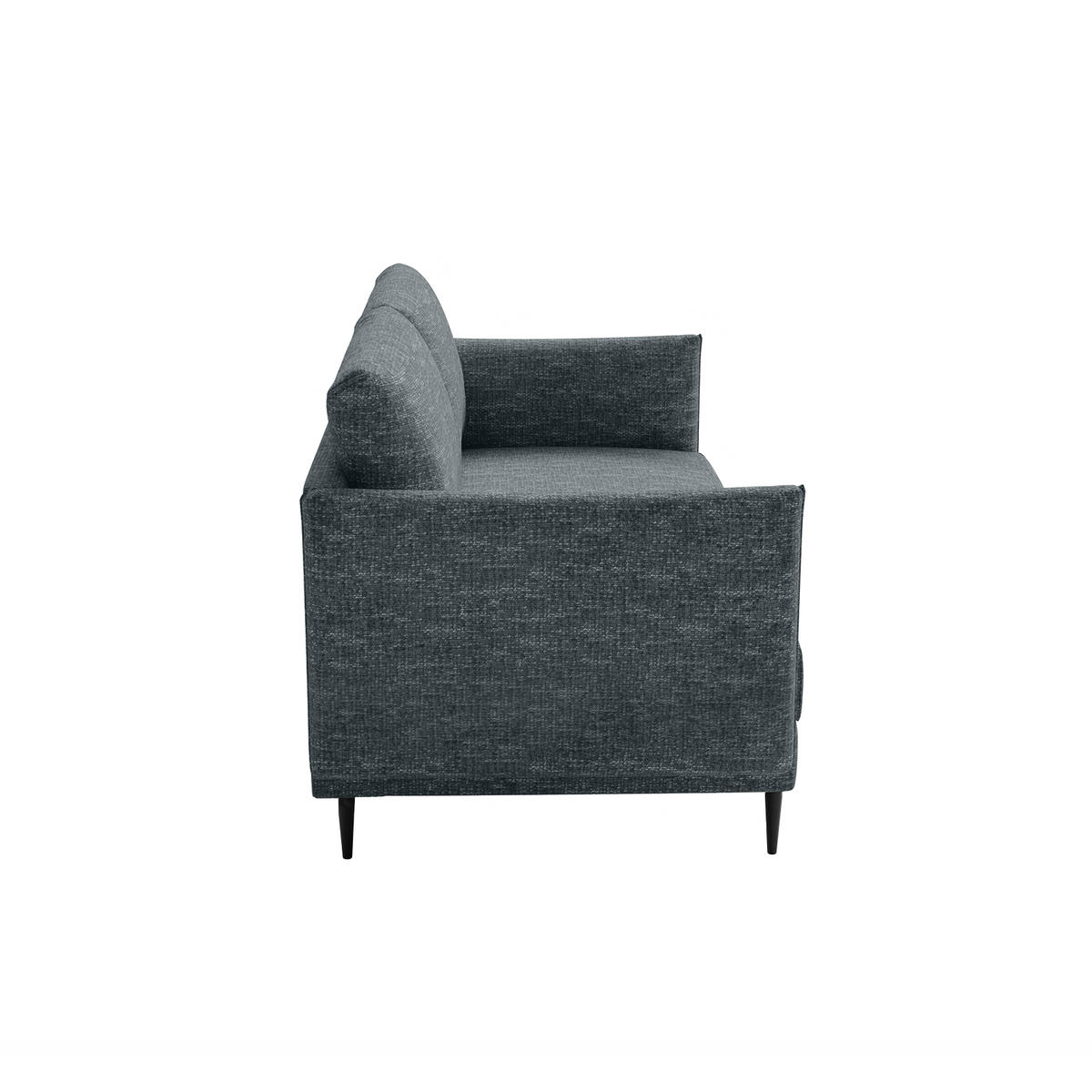 SOFA Koge Ohne Schlaffunktion, Grau - Grau, Textil (196/95/86cm) - Fedve
