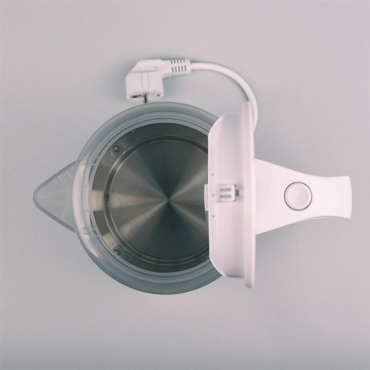 WASSERKOCHER ELEKTRISCH Weiß 20/20/22 cm MR045WHITE - Weiß, Metall (20/22/20cm) - Maestro 