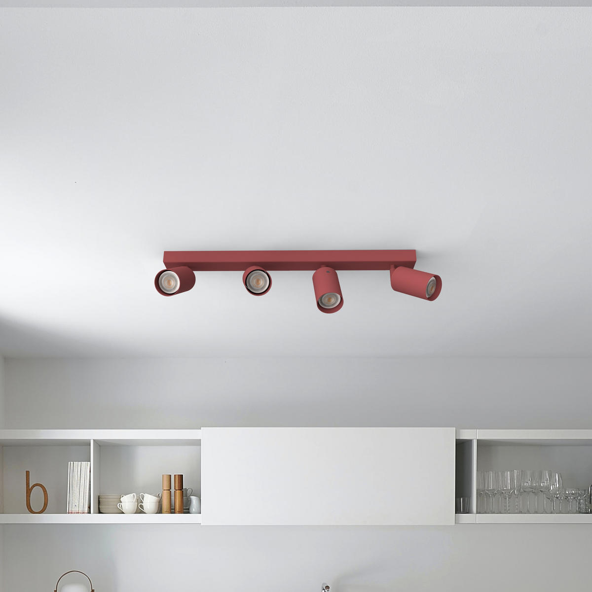 STRAHLER - Rot, Metall (10/60/21cm) - Lumicom