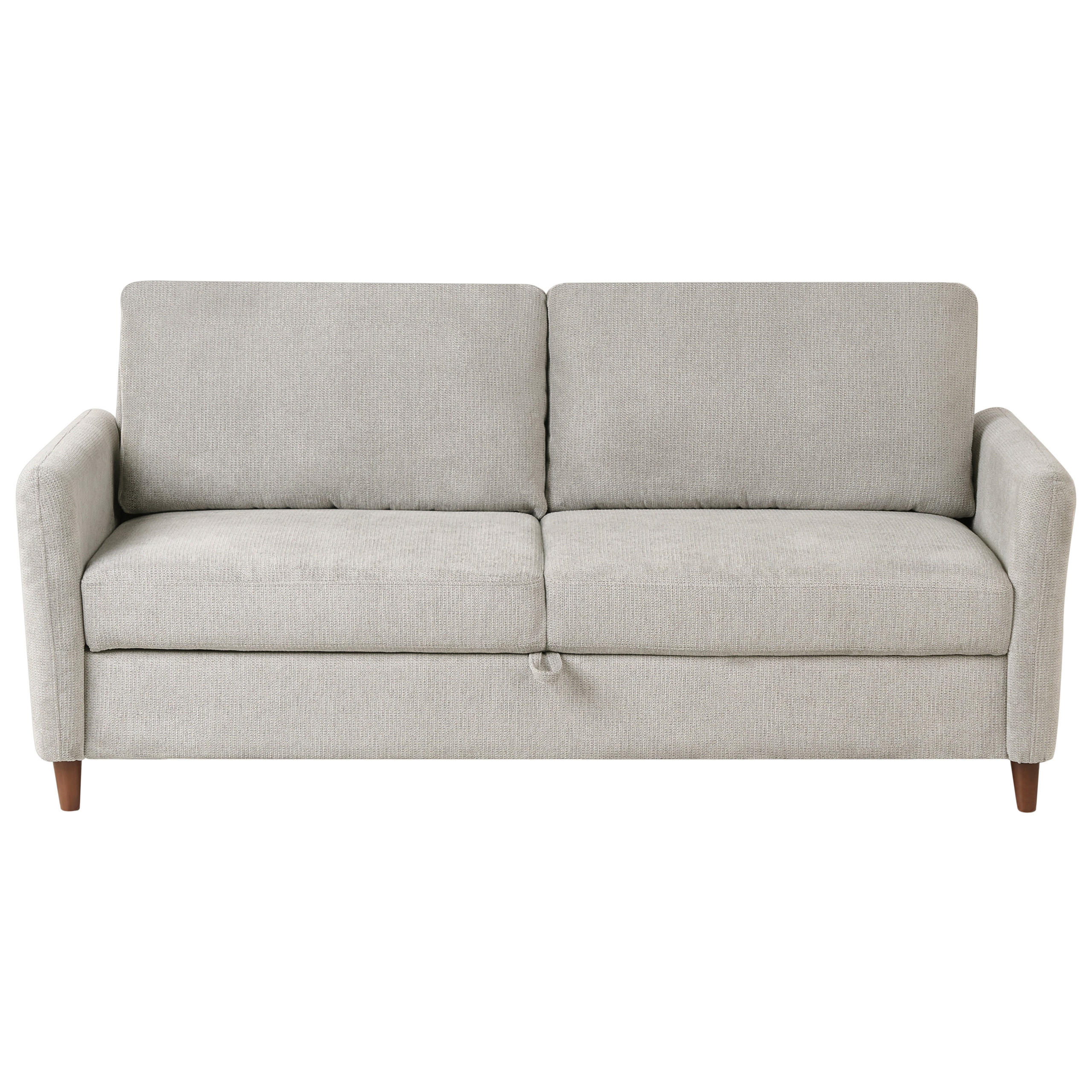3-SITZER-SOFA Stoff Grau Mare - Grau, Textil (184/88/77cm) - Beliani