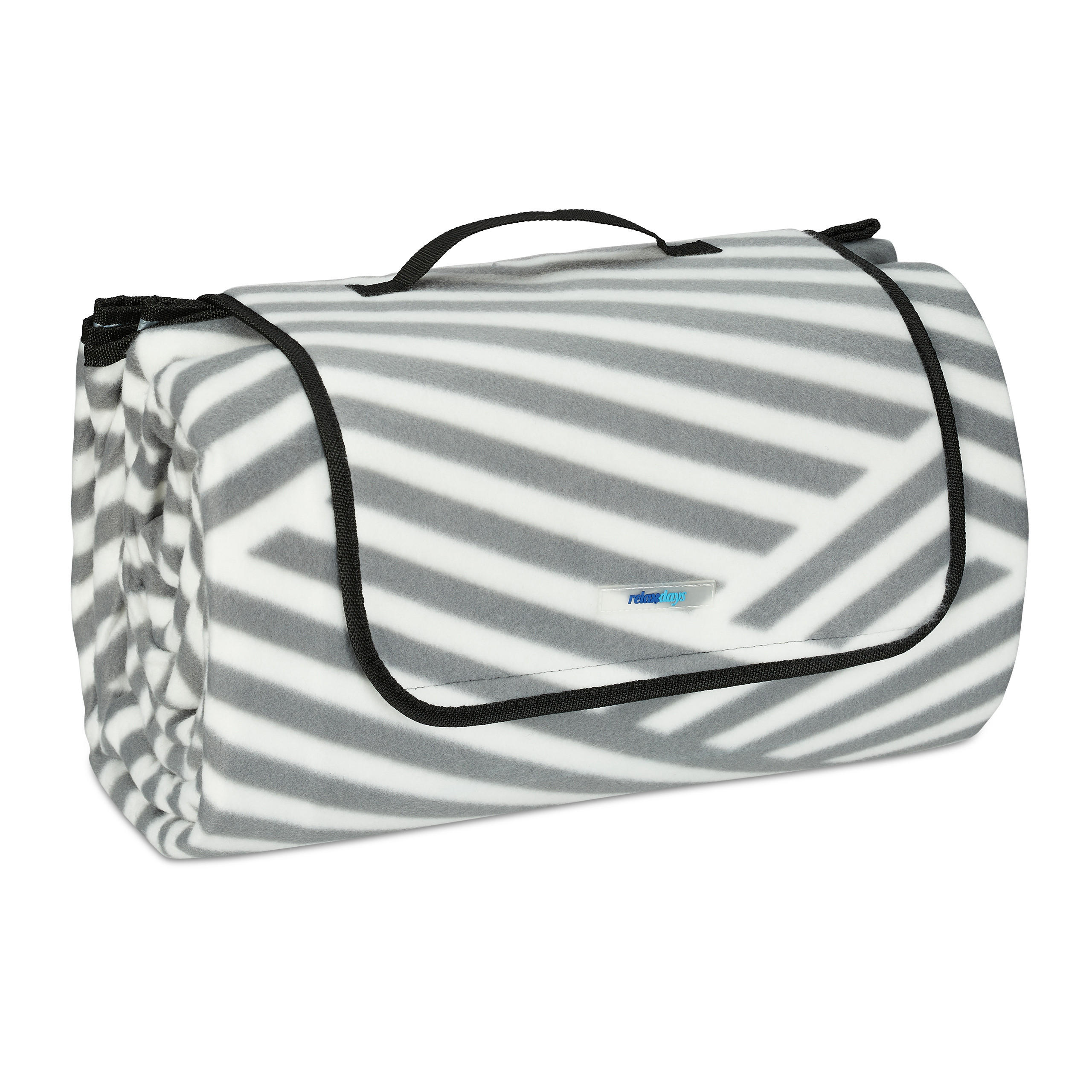 PICKNICKDECKE - Multicolor, Textil/Metall (200/329cm) - Relaxdays
