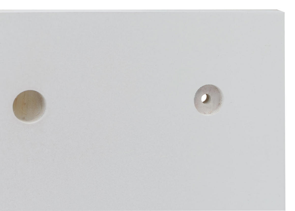 STENSKI PANEL Bel kompletni set - bela, les (50/100/1cm) - MCW